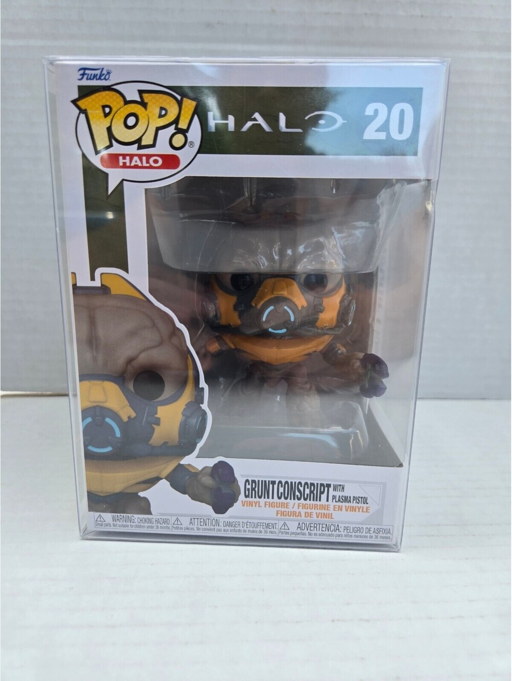 Funko Pop! Halo Grunt Conscript with Plasma Pistol #20 Collectible Figure - Very